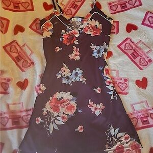 Kathy Ireland Floral Mini Nightgown